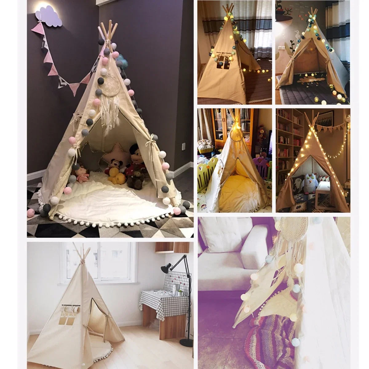 Kids' Adventure Teepee Tent